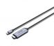 UNITEK V1423A Type-C to HDMI2.0 4K 1.8M Cable Grey 投影 同屏 投屏 電線 灰色 #V1423A [香港行貨]