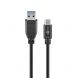 GOOBAY Charge & sync USB-C>A Charging Cable 0.5m 充電線 - BK #51754 [香港行貨]