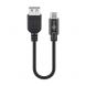 GOOBAY Charge & sync USB-C>A Extension cable 0.2m 延長線 #51763 [香港行貨]