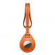 WiWU AirTag Leather Bag Charm - Orange 真皮手‍提包吊飾 保護套配掛繩 #BC-OR [香港行貨]