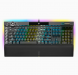 Corsair K100 RGB Mechanical Gaming Keyboard - CHERRY MX Speed - Black 銀軸 機械式電競鍵盤 #CH-912A014-NA [香港行貨]
