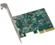 Sonnet Allegro USB-C 2-Port PCIe Card SuperSpeed w/USB-C Charging 介面卡 擴充卡 #USB3C-2PM-E [香港行貨]