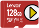 Lexar PLAY microSDXC UHS-I 128GB SD Memory Card 記憶卡 #LMSPLAY128G [香港行貨]