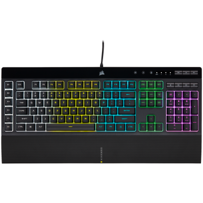 Corsair K55 RGB PRO Gaming Keyboard 薄膜式 遊戲鍵盤 #CH-9226765-NA [香港行貨]
