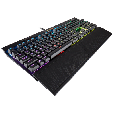 Corsair K70 RGB MK.2 Mechanical Gaming Keyboard - CHERRY MX Red 紅軸 機械式電競鍵盤 #CH-9109010-NA [香港行貨]