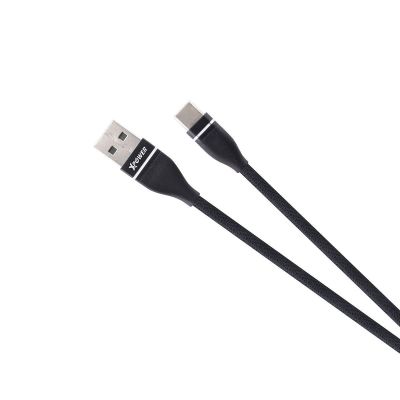 XPower FBC 0.2m Type-C Cable 編織布高速傳輸充電線 - BK #XP-FBC-020-BK [香港行貨]