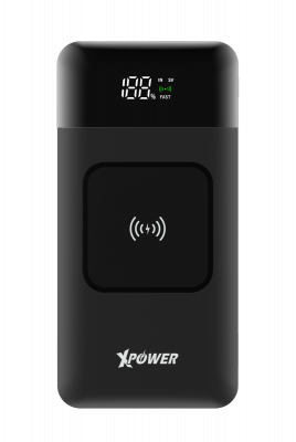XPower S1 10000mAh PD & Wireless Power Bank 無線充+PD外置充電器 - BK #XP-S1-BK [香港行貨]
