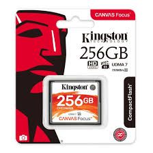KINGSTON Canvas Focus 256GB CF Card Compact Flash #CFF/256G