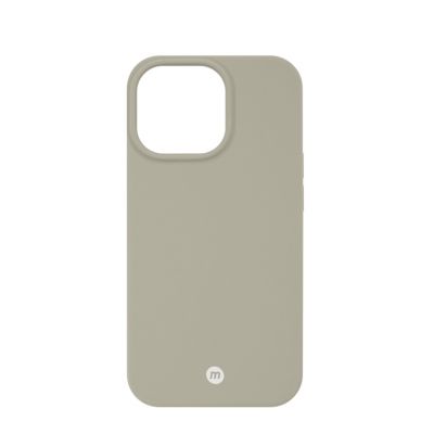 Momax iPhone 13 Pro 6.1" Silicone Case 超薄矽膠磁吸保護殼 - Beige #MSAP21M1K [香港行貨]