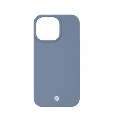 Momax iPhone 13 Pro 6.1" Silicone Case 超薄矽膠磁吸保護殼 - Blue #MSAP21M1B [香港行貨]