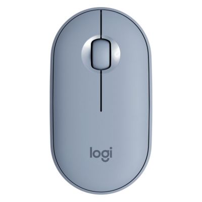 Logitech Pebble M350 Wireless Mouse (Blue Grey) 無線滑鼠 #LGTM350BLG [香港行貨] (1年保養)
