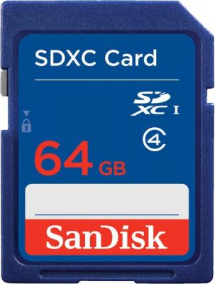 Sandisk SDXC 64GB MEMORY CARD 記憶卡 #SDSDB-064G [香港行貨]