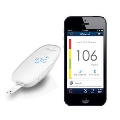 iHealth BG5 Bluetooth Blood Glucose Monitor ,#QIP04