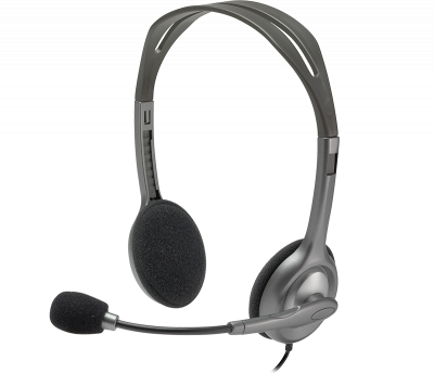 Logitech H111 Stereo Headset 3.5 公釐跨平台耳機麥克風 (香港行貨) #LGTH111              