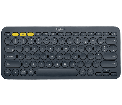 Logitech K380 MULTI-DEVICE 跨平台藍牙鍵盤 (BLACK) - 英文版 #LGTK380-2 [香港行貨] (1年保養)