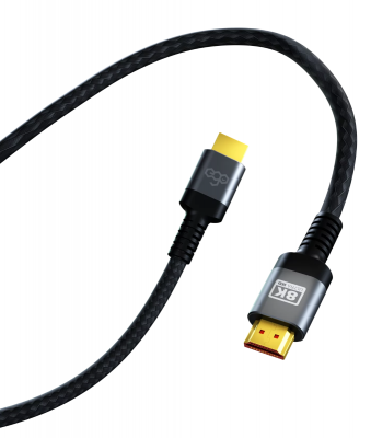 EGO 200cm Wiry Max HDMI 2.1 8K Cable (GY) 線 (灰色) #HD2120 [香港行貨]