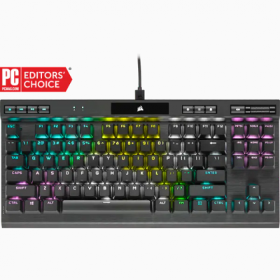 Corsair K70 RGB TKL Champion Mechanical Gaming Keyboard - CHERRY MX Red 紅軸 機械式電競鍵盤 #CH-9119010-NA [香港行貨] 