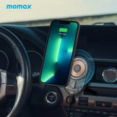 Momax Q.Mag Mount 3 15W Wireless Car 無線磁吸充電汽車支架 #CM20E [香港行貨] 