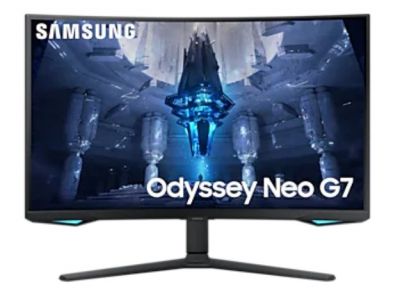 Samsung 32吋 Odyssey Neo G7 Mini LED 三星曲面電競顯示器 #LS32BG750NCXZW [香港行貨]