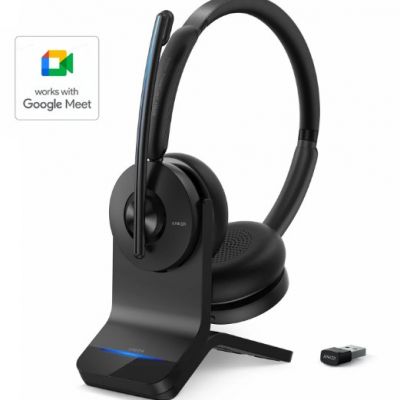 Anker PowerConf H500 Wireless Headset Black 頭戴式無線會議耳機 #A3511012 [香港行貨]