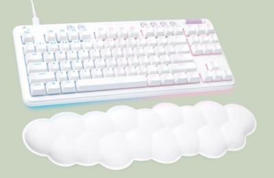 LogitechG G713 TKL Gaming USB Keyboard-Off White Tactile 遊戲鍵盤 茶軸 #LGTG713TCWH [香港行貨]