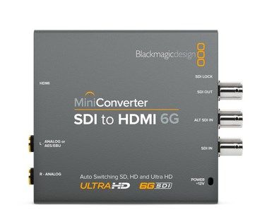 Blackmagic Mini Converter SDI TO HDMI 6G 轉換器 #BM-SDITOHDMI6G [香港行貨]