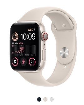 Apple Watch SE GPS Sport band 40mm 鋁金屬錶殼運動錶帶 40毫米 [香港行貨]