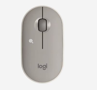 Logitech Pebble M350 Wireless Mouse Sand Grey 無線滑鼠 沙灰 #LGTM350SAND [香港行貨]
