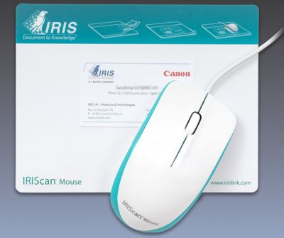 IRIScan Mouse Executive 2 all-in-one mouse scanner 多合一連線滑鼠掃描器 #IRISC-EXECUTIVE2 [香港行貨]