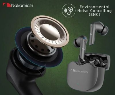Nakamichi TW018ENC True Wireless Earphone 降噪真無線藍牙耳機 #TW018ENC [香港行貨]