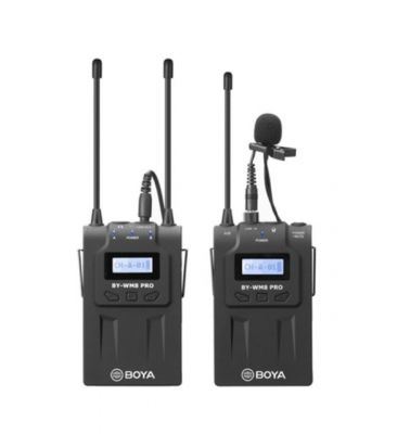 BOYA BY-WM8 PRO K1 HK UHF Wireless Microphone (HK Version) BY-WM8PRO-K1 雙通道無線收音系統 #BY-WM8PRO-K1HK [香港行貨]  