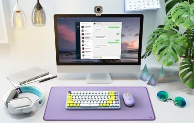 Logitech Pop Wireless Keyboard + Mouse 無線機械式鍵盤 + 滑鼠  [香港行貨]