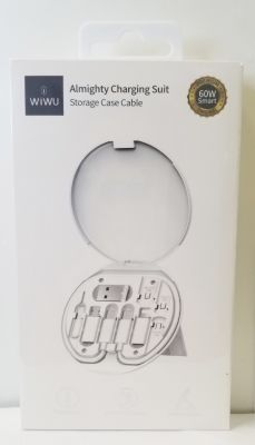 WiWU Almighty Charging Suit Storage Case Cable 收納數據線百寶盒 #S02 [香港行貨]