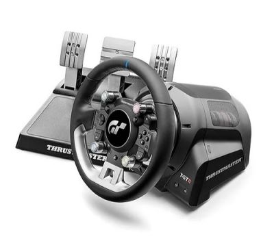 THRUSTMASTER T-GT II RACING WHEEL 遊戲 電兢 模擬賽車方向盤 (PS4 / PS3 / PC 電腦 (Sony Playstation 官方認證) #4160829 [香港行貨]