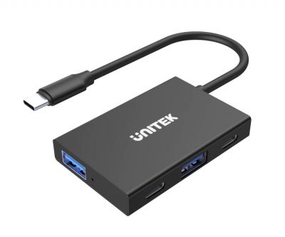 UNITEK uHUB Q4 Advanced 4 合 1 USB-C Hub (USB 3.2 Gen2 10Gbps) 四合一 usb 集線器 #Y-H1302A [香港行貨]