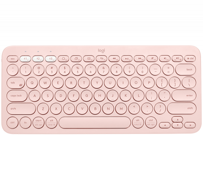 Logitech K380 MULTI-DEVICE 跨平台藍牙鍵盤 (PINK) - 中文版 #LGTK380P [香港行貨] (1年保養)