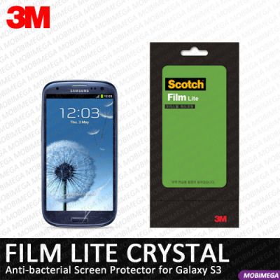 3M Scotch Galaxy S3 Anti-batceria & Crystal Hard film