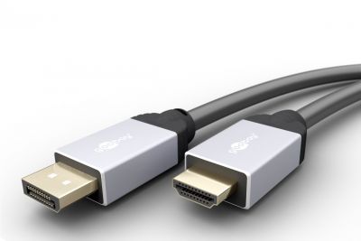 GOOBAY DisplayPort / HighSpeed HDMI Adapter Cable 1.5m 轉接線 #71612 [香港行貨]