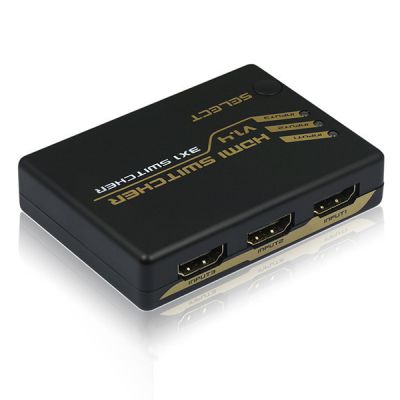 Portta V1.4 HDMI 3X1 Intelligent Mini Switcher with Full 3D & 4K