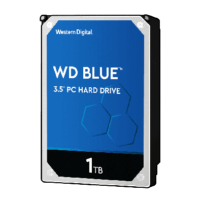 WD (Western Digital) 3.5" Blue PC Desktop HDD 桌上型硬碟 (1TB) #WD10EZEX-2 [香港行貨]