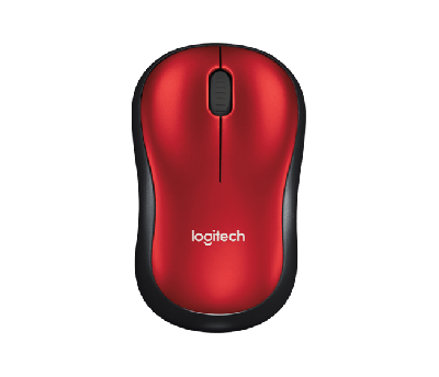 Logitech Wireless Mouse M185 無線滑鼠 #LGTM185RD [香港行貨] (3年保養)