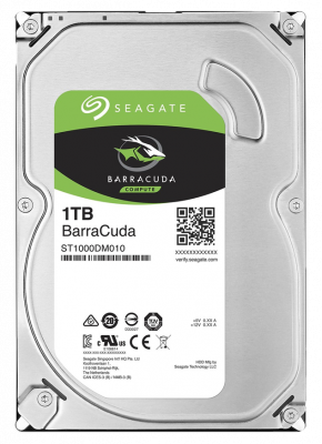 Seagate BarraCuda 硬碟機 1TB  2 年有限保固 #ST1000DM010