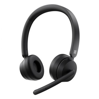Microsoft Modern Wireless Headset 無線耳機連消噪麥克風 - BK #8JR-00014 [香港行貨]