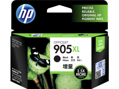 HP 905XL Black Original Ink Cartridge T6M17AA 墨盒 #T6M17AA [香港行貨]