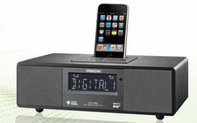 SANGEAN DDR-33+ Digital Radio Table-Top Receiver with iPod™ Dock