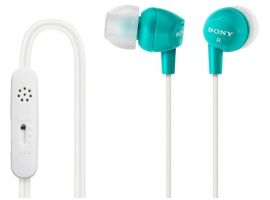 SONY Earbud Headphones for Smartphones (Blue) DR-EX14VP/L