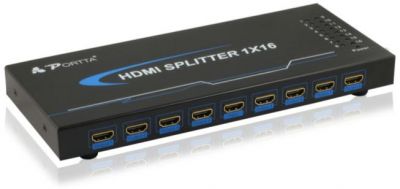 Protta V1.3 HDMI 1x16 Splitter Support 3D & 1080p PET0116