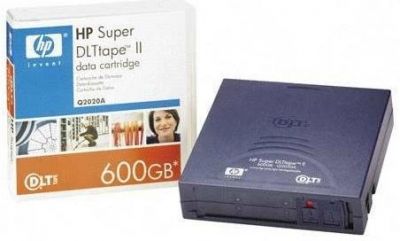 HP Backup Tape Q2020A HP SDLT II 600GB data cartridge