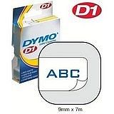 DYMO D1 Standard 9mm x 7M - Blue on White