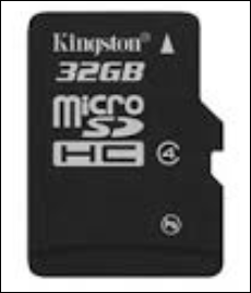 KINGSTON 32GB MICRO SDHC (CLASS 10)